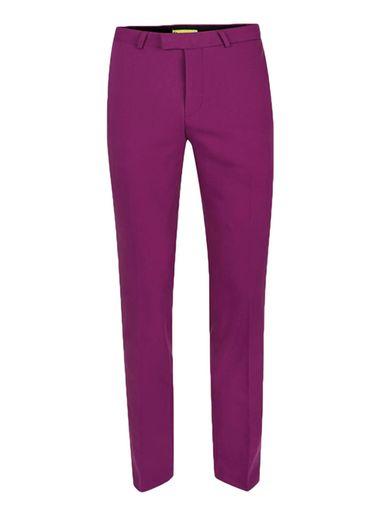 Topman Mens Noose & Monkey Pink Skinny Fit Suit Pants