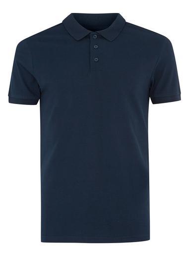 Topman Mens Navy Muscle Fit Polo