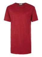Topman Mens Red Longline Loungewear T-shirt