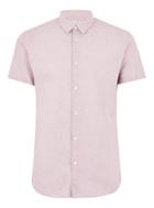 Selected Homme Mens Selected Homme Pink Short Sleeve Shirt