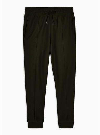 Topman Mens Khaki Twill Joggers