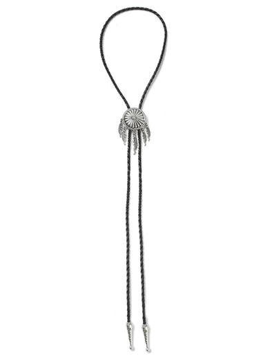 Topman Mens Black Dream Catcher Bolo Necklace*