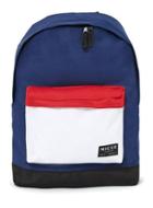 Topman Mens Blue Nicce Navy, Red And White Backpack