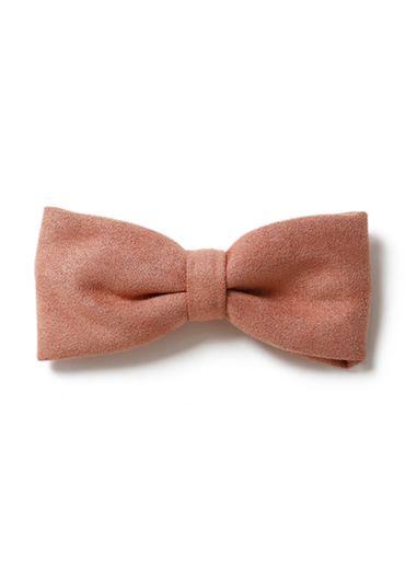 Topman Mens Cream Nude Bow Tie*