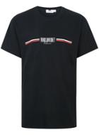 Topman Mens Black 'worldwide' Print T-shirt