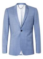 Topman Mens Limited Edition Light Blue Skinny Fit Suit Jacket