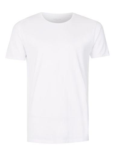 Topman Mens Selected Homme White Pima Cotton T-shirt