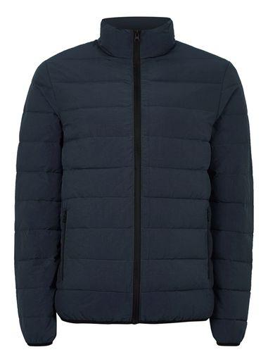 Topman Mens Navy Quilted Jacket