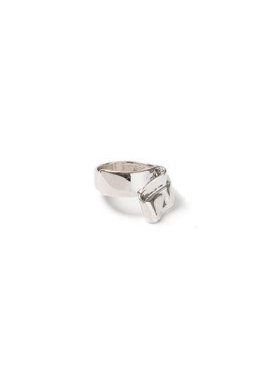 Topman Mens Silver Sculpted Ring*