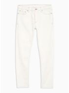 Topman Mens Stone Off White Stretch Skinny Jeans