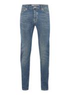 Topman Mens Blue Light Wash Side Taping Stretch Skinny Jeans
