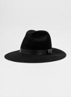 Topman Mens Black Tall Crown Puritan Hat