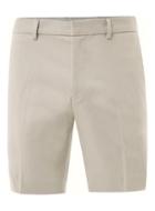 Topman Mens Brown Stone Mid Length Tailored Shorts
