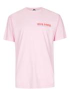 Topman Mens Pink Devil Dawgs Oversized T-shirt