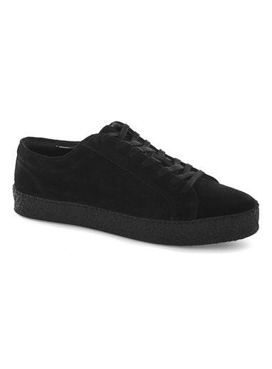 Topman Mens Black Suede Creeper Shoes