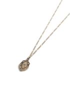 Topman Mens Gold Crest Necklace*