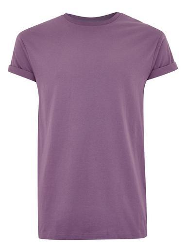 Topman Mens Purple Muscle T-shirt