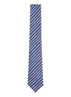 Topman Mens Blue Stripe Tie