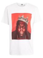 Topman Mens White Biggie Crown T-shirt