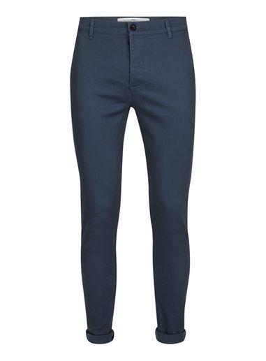 Topman Mens Blue Spray On Chinos