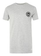Topman Mens Hype Grey Badge T-shirt*