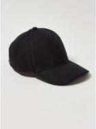 Topman Mens Navy Quilted Curve Peak Cap