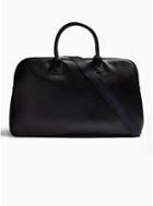 Topman Mens Black Textured Pu Holdall Bag