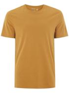 Topman Mens Yellow Mustard Slim T-shirt