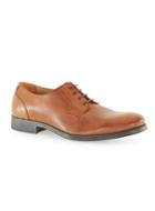 Topman Mens Brown Selected Homme Tan Leather Derby Shoes