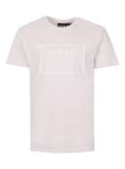 Topman Mens Nicce Pale Pink Logo T-shirt