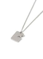 Topman Mens Silver Cracked Necklace*