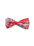 Topman Mens Red Floral Bow Tie*