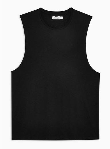 Topman Mens Black Classic Tank
