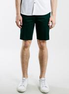 Topman Mens Green Tile Print Long Shorts