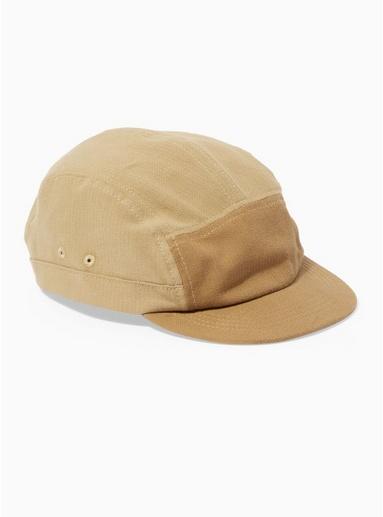 Topman Mens Khaki Stone 5 Panel Cap