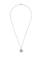 Topman Mens Silver Look Crystal Spinner Necklace*