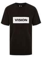 Topman Mens Vision Street Wear Black Essential T-shirt