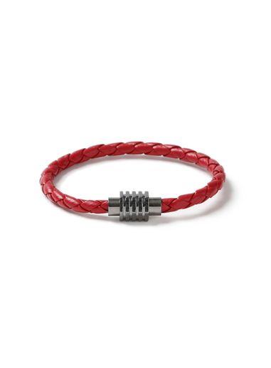Topman Mens Red Beaded Stretch Bracelet*