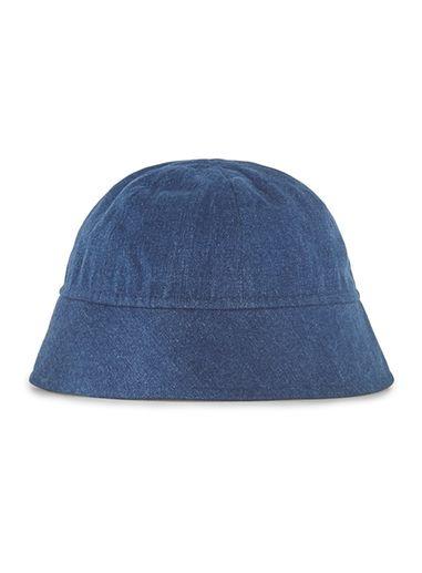 Topman Mens Blue Topman Design Denim Bucket Hat
