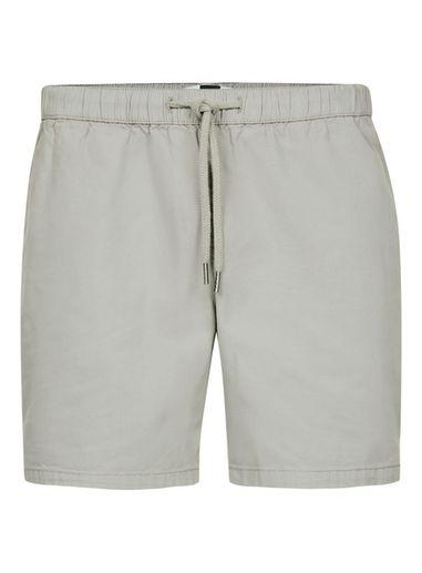Topman Mens Grey Gray Canvas Shorts