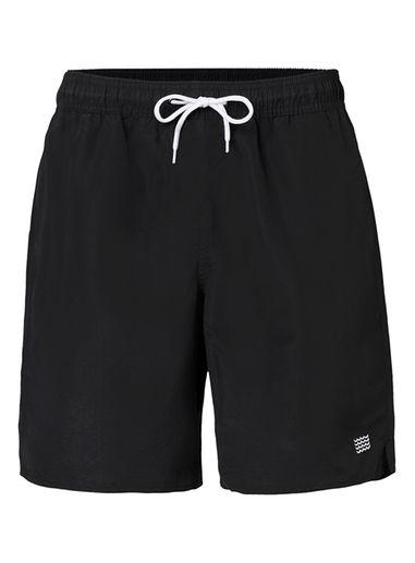 Topman Mens Black Boardshorts