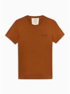 Selected Homme Mens Selected Homme Brown Pocket T-shirt With Organic Cotton