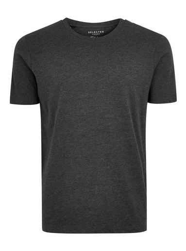 Selected Homme Mens Selected Homme Grey T-shirt