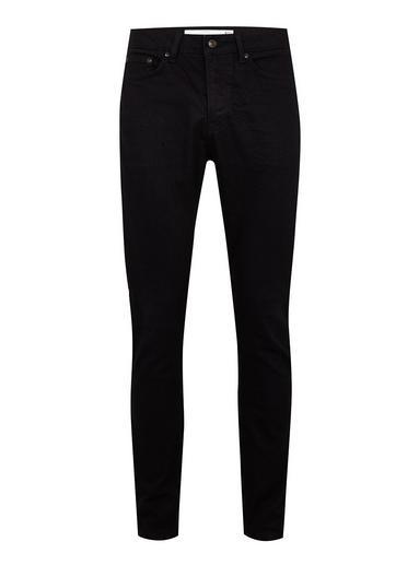 Topman Mens Blue Navy Stretch Tapered Jeans