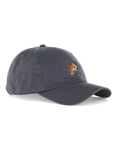 Topman Mens Grey Washed Gray 'pizza' Dad Cap