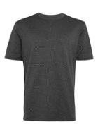 Topman Mens Brown Hymn Black Jaquard Short Sleeve T-shirt*