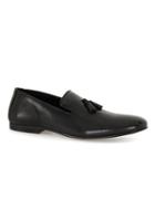 Topman Mens Black Patent Leather Loafers