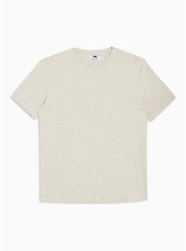 Topman Mens Grey Ottoman T-shirt