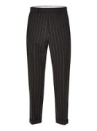 Topman Mens Grey Charlie Casely-hayford X Topman Charcoal Pinstripe Pants
