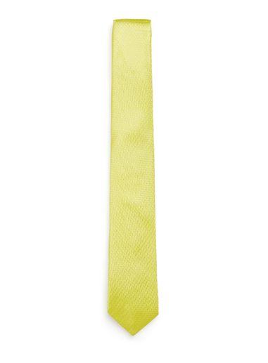 Topman Mens Premium Lime Green Silk Tie